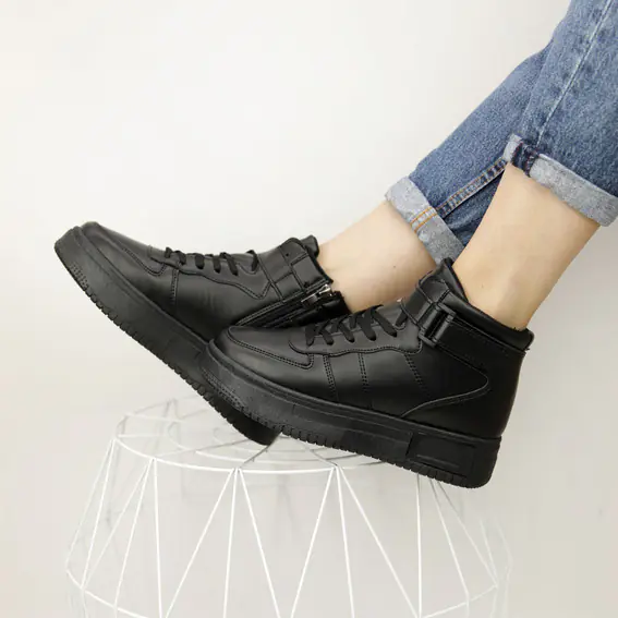 Кросівки жіночі  584211 Чорні фото 4 — інтернет-магазин Tapok