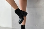 Ботинки женские кожа наплак черные на каблуке зимние Фото 15