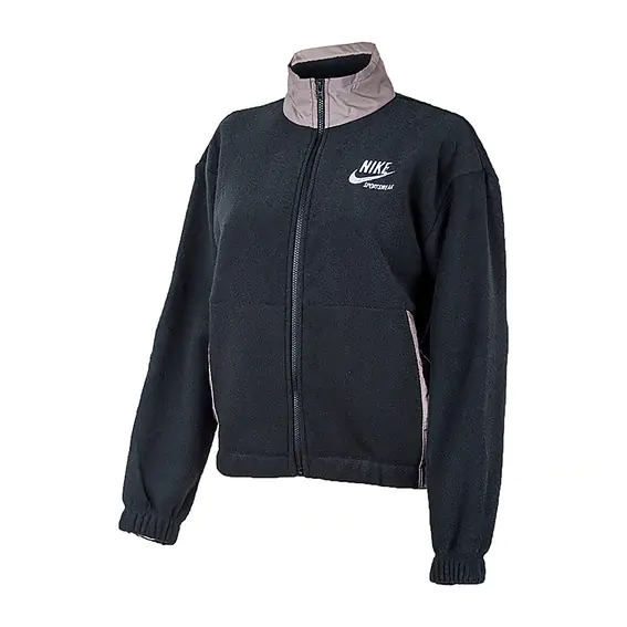 Куртка Nike W NSW PLSH JKT HTG DD5712-010 фото 1 — інтернет-магазин Tapok