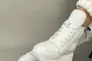 Кросівки жіночі шкіряні білі зимові Фото 9