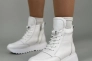 Кросівки жіночі шкіряні білі зимові Фото 14