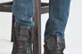 Мужские кеди кожаные зимние черные Braxton 330 на меху. Фото 3