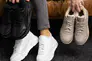 Жіночі кросівки шкіряні зимові білі Yuves 97780 На меху Фото 11