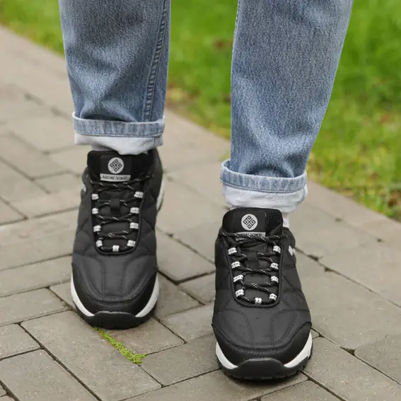 Кросівки чоловічі  584414 Чорні сірі фото 4 — інтернет-магазин Tapok