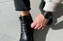 Ботинки мужские кожаные черного цвета на меху Фото 7