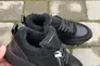 Жіночі кросівки шкіряні зимові чорні Yuves 887 на хутрі Фото 3