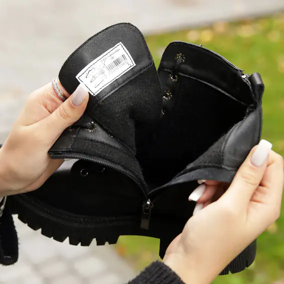 Ботинки Zumer 584350 Черные фото 5 — интернет-магазин Tapok