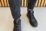 Ботинки мужские кожаные черные на меху Фото 3
