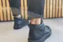 Ботинки мужские кожаные черные на меху Фото 7