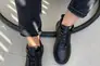 Ботинки мужские кожаные черные на меху Фото 9