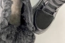 Кроссовки женские кожа флотар черные с вставкой замши зимние Фото 25