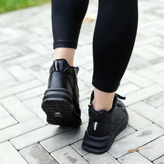 Кросівки жіночі  584436 Чорні фото 4 — інтернет-магазин Tapok