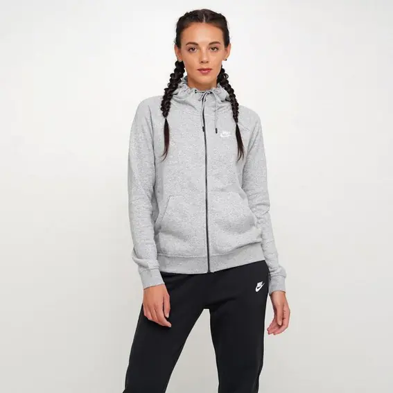 Кофта женская NIKE W NSW ESSNTL FLC FZ HOODIE BV4122-063 фото 1 — интернет-магазин Tapok