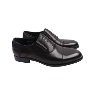 Туфли мужские Brooman черные натуральная кожа 898-22DT