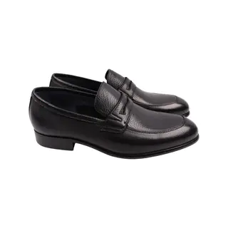 Туфлі чоловічі Brooman чорні натуральна шкіра 899-22DT