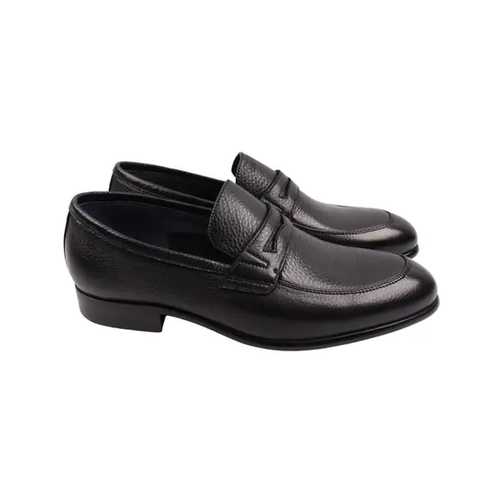 Туфли мужские Brooman черные натуральная кожа 899-22DT фото 1 — интернет-магазин Tapok