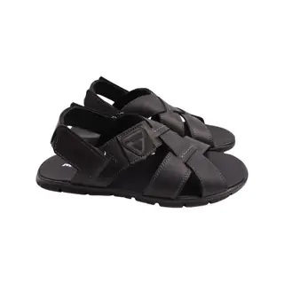 Сандалии мужские Maxus shoes черные натуральная кожа 106-22LBC