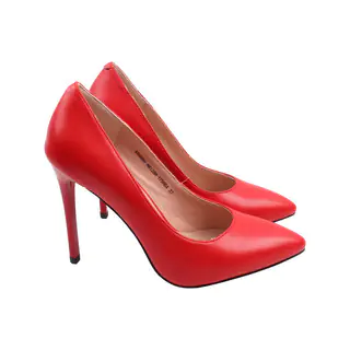 Туфли женские Erisses красные натуральная кожа 967-22DT