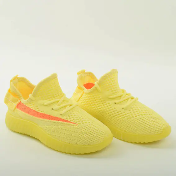 Кроссовки детские 338337  Fashion Желтый фото 4 — интернет-магазин Tapok
