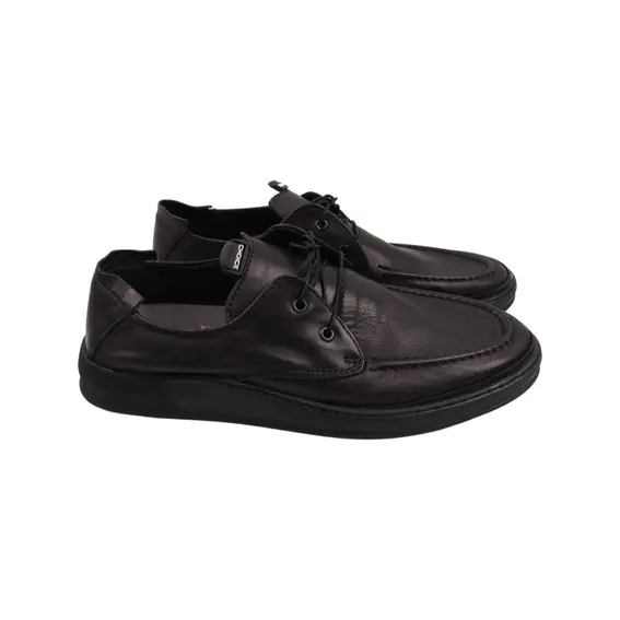 Туфли мужские Vadrus черные натуральная кожа 426-22DTC фото 1 — интернет-магазин Tapok