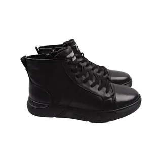 Ботинки мужские Cosottinni черные натуральная кожа 399-23ZHC