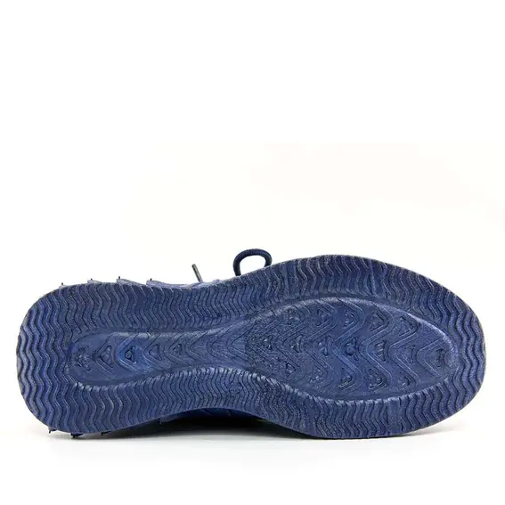 Кросівки жіночі 338001 Fashion Синій фото 3 — інтернет-магазин Tapok