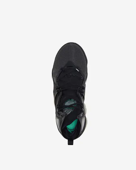 Мужские кроссовки Nike Lebron Xix Black Green Glow (CZ0203-003) фото 4 — интернет-магазин Tapok