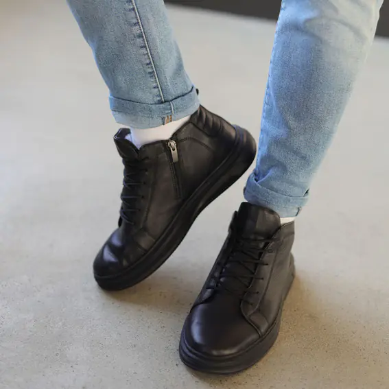 Ботинки Zumer 584498 Черные фото 3 — интернет-магазин Tapok
