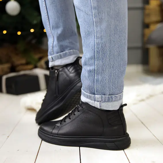 Ботинки Zumer 584498 Черные фото 12 — интернет-магазин Tapok