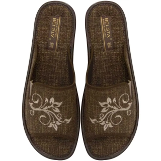 Комнатные тапочки БЕЛСТА 24,5 Коричневый 4100476