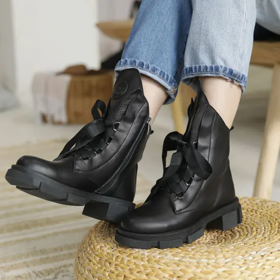Ботинки Teona 584523 Черные фото 4 — интернет-магазин Tapok