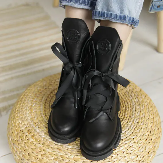 Ботинки Teona 584523 Черные фото 7 — интернет-магазин Tapok