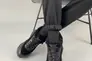 Кроссовки женские замшевые черные с кожаными вставками зимние Фото 6