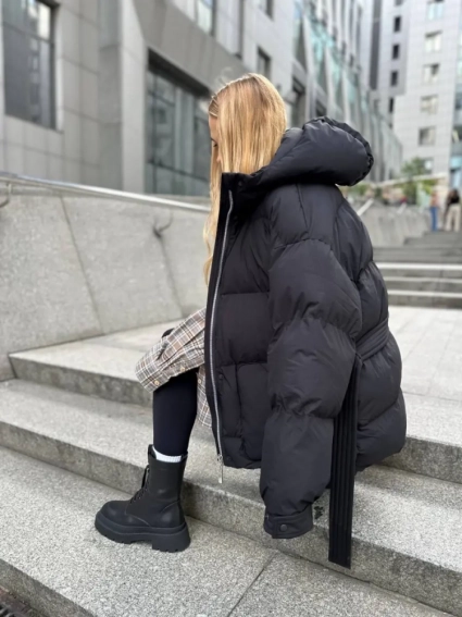 Ботинки женские кожаные черные зимние фото 12 — интернет-магазин Tapok