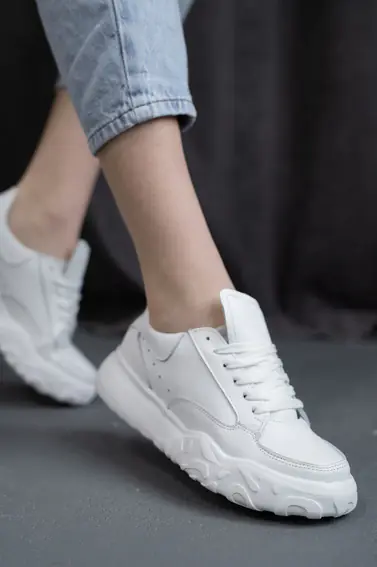 Жіночі кросівки шкіряні весняно-осінні білі Emirro M2 White фото 10 — інтернет-магазин Tapok