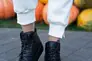 Женские ботинки кожаные весна/осень черные Carlo Pachini 3-4538/21-11 Байка Фото 4