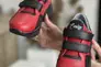 Детские кроссовки кожаные весна/осень красные Emirro 316 L Red Edition Фото 3