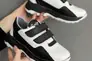 Дитячі кросівки шкіряні весняно-осінні білі-чорні Emirro 316 L White Edition Фото 1
