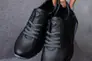 Подростковые кроссовки кожаные весна/осень черные-серые Milord Olimp Фото 3