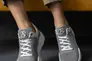 Жіночі кросівки літні сірі замшеві Alex Benz 2001 Перфорація с/з Фото 13