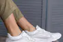 Жіночі кросівки текстильні літні білі Yuves 780 сетка Фото 3