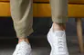 Жіночі кросівки текстильні літні білі Yuves 780 сетка Фото 6