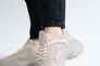 Женские кроссовки кожаные летние бежевые Emirro  ЖСС 18-505 Фото 1