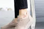 Жіночі кросівки шкіряні літні бежеві Yuves 3011 Перфорація Фото 5