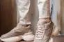 Жіночі кросівки шкіряні літні бежеві Yuves 3016 Перфорація Фото 1