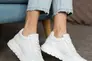 Жіночі кросівки шкіряні весняно-осінні білі Yuves 3011 Original Фото 1