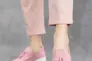 Женские лоферы замшевые весна/осень розовые Multi-shoes Piano Фото 5
