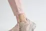 Жіночі кросівки шкіряні літні бежеві Yuves 3003 Перфорація Фото 1
