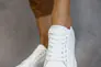 Жіночі кросівки шкіряні весняно-осінні білі Milord 1212 vogue Фото 6