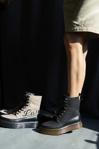 Жіночі черевики шкіряні зимові чорні Lusi 108 чн фото 3 — інтернет-магазин Tapok